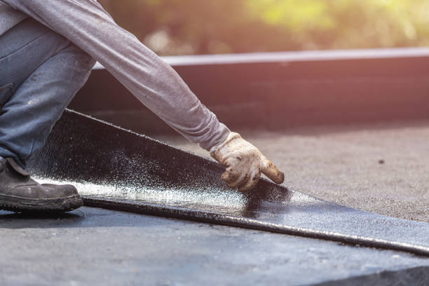 Professional Crawl Space Encapsulation technician working in New Straitsville, OH